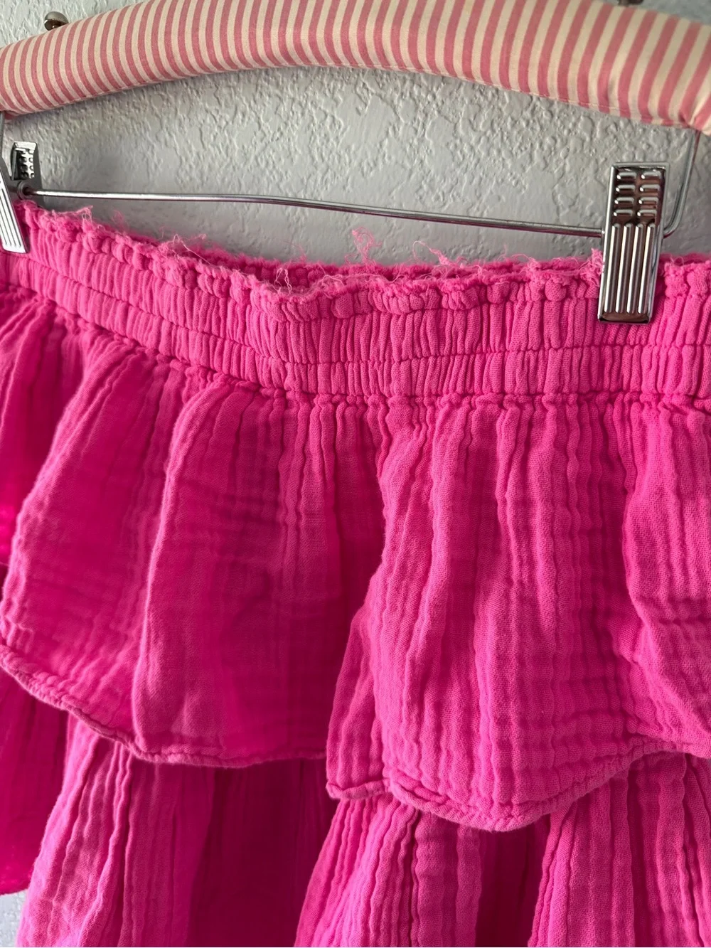 Loveshackfancy Ruffle Mini Skirt